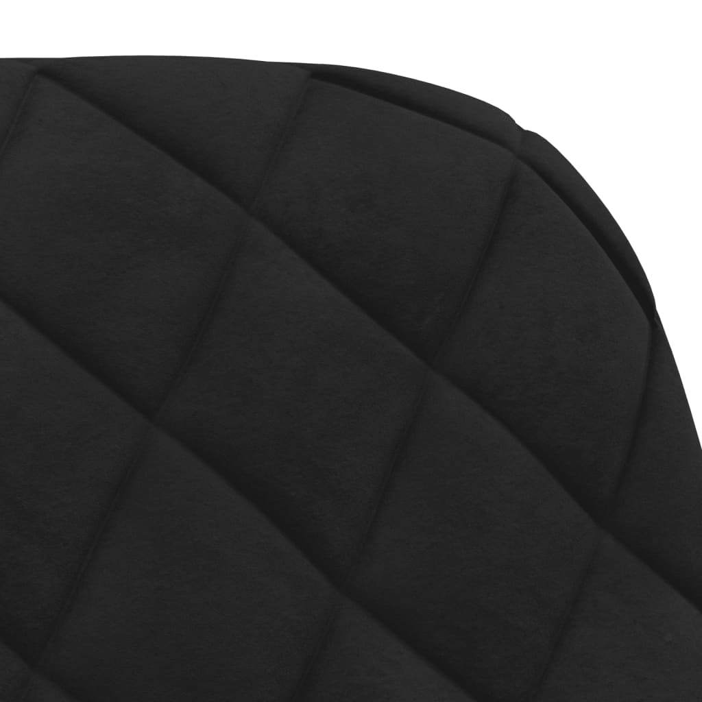 Black Velvet Dining Chairs Set of 2 for Elegant Dining