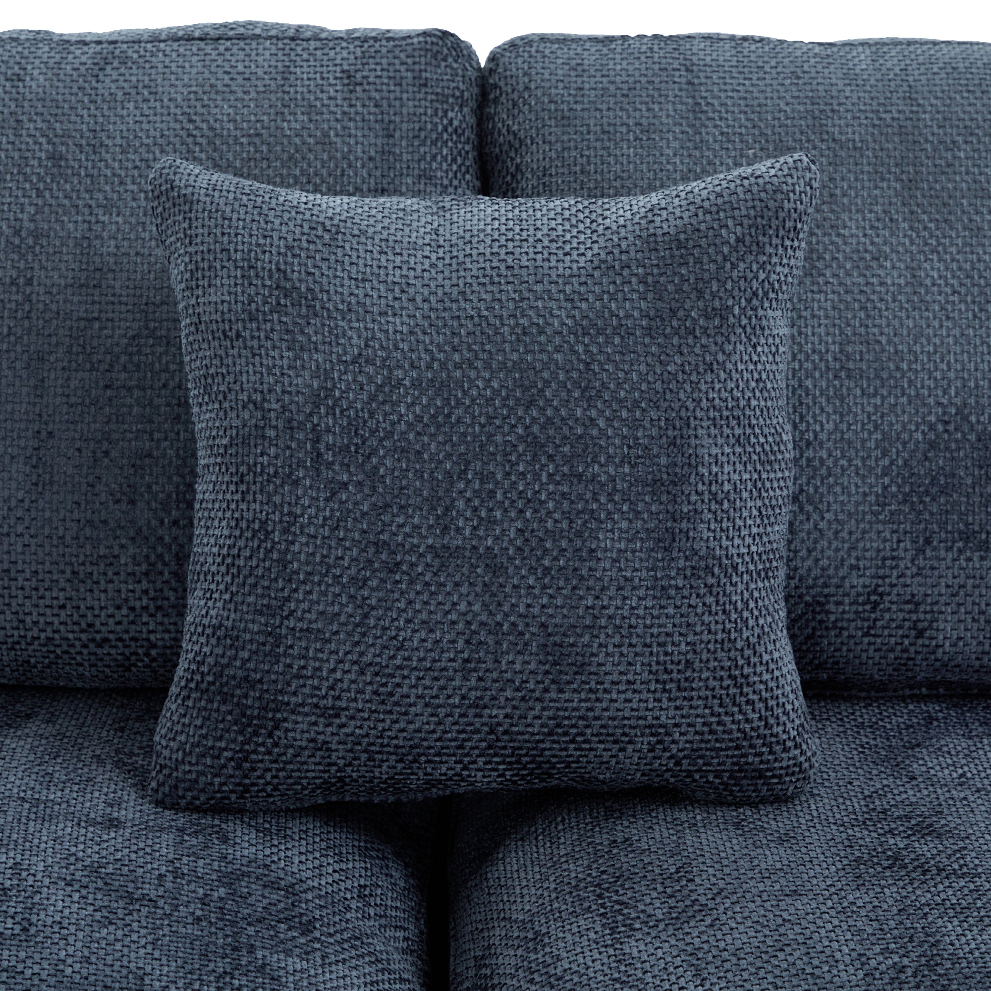 Anthony & Home Cloud Chenille sectional sofa, limited edition, with plush fabric and modern design, shown in a cozy living room setting.