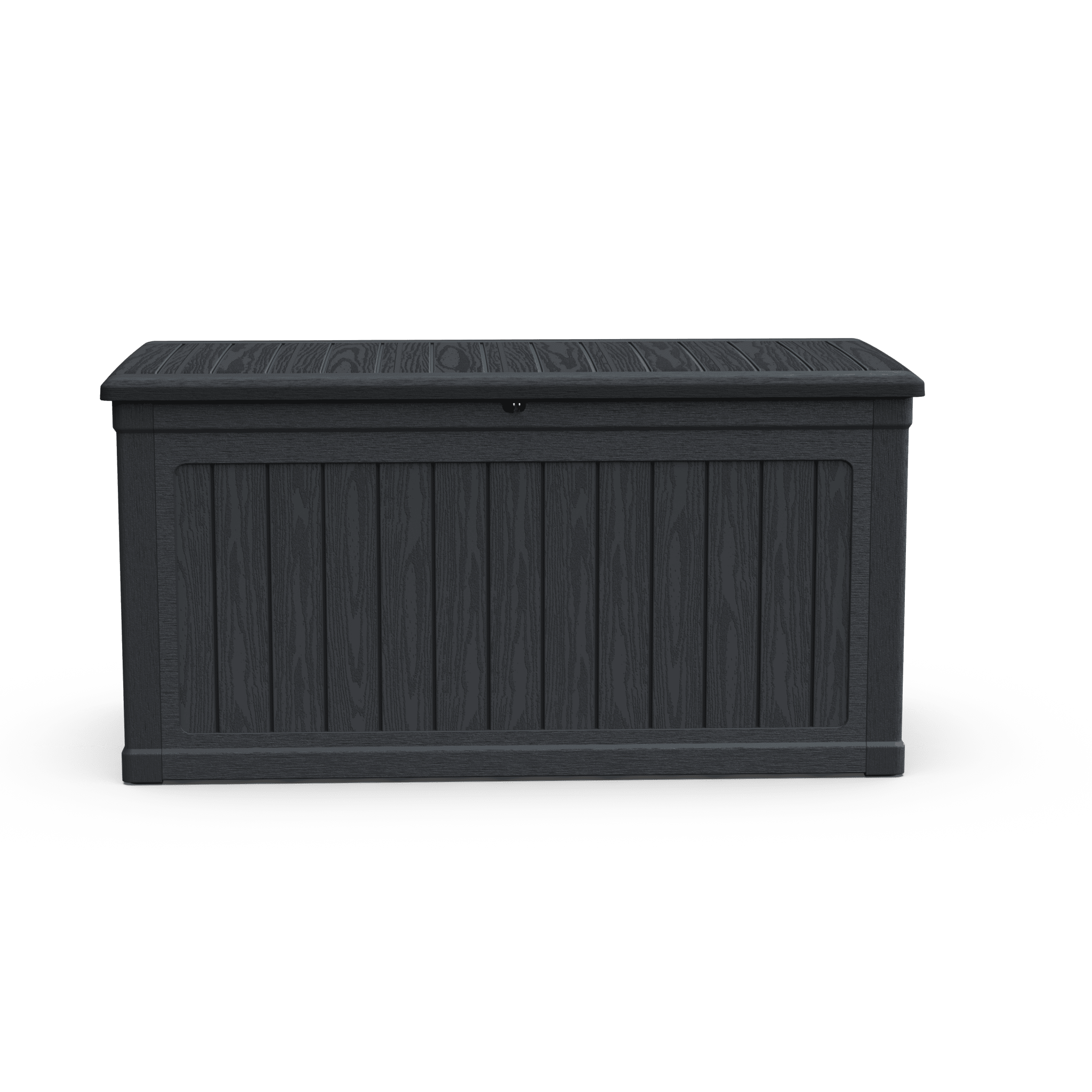 Anthony & Home 230-gallon weatherproof outdoor deck box for secure storage, featuring a durable and spacious design.