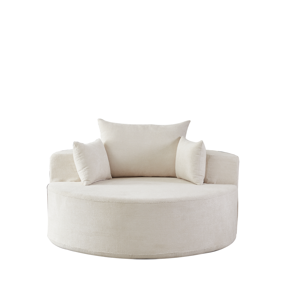 Anthony & Home chenille sleeper chair with plush upholstery, ideal for living room or bedroom, from Studio Collection.