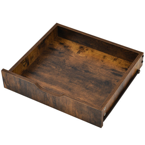 Industrial Computer Desk Dressing Table With 2 Drawers