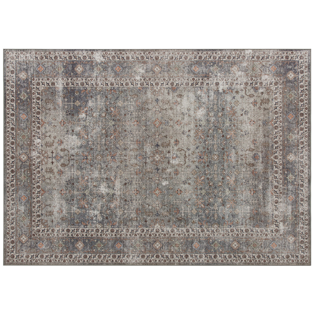 Machine Washable Area Rug 8x10 Non Slip Traditional Rug
