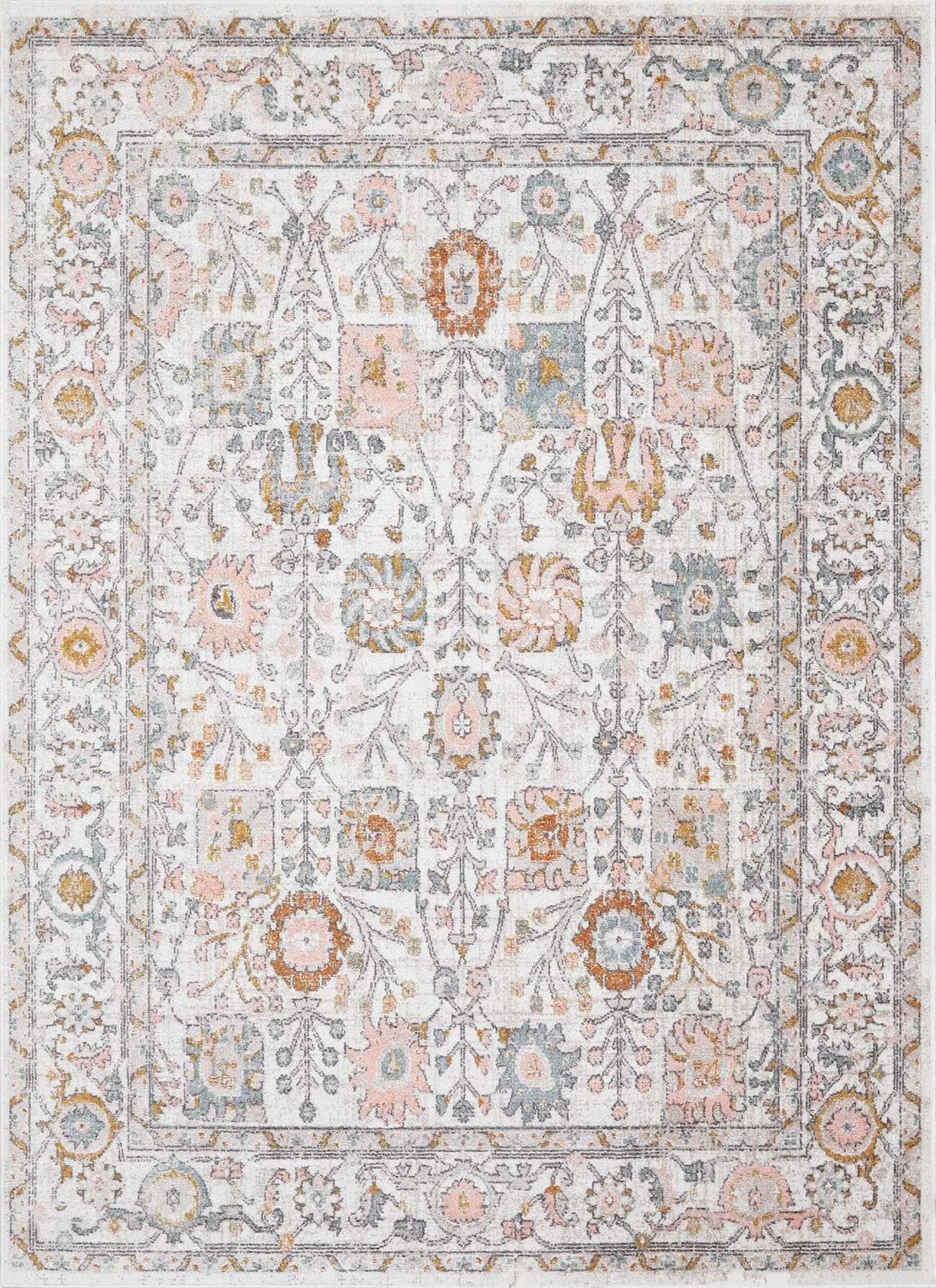 Herstmonceux area rug by Boutique Rugs, featuring a detailed, colorful design with intricate patterns and a soft textile surface.