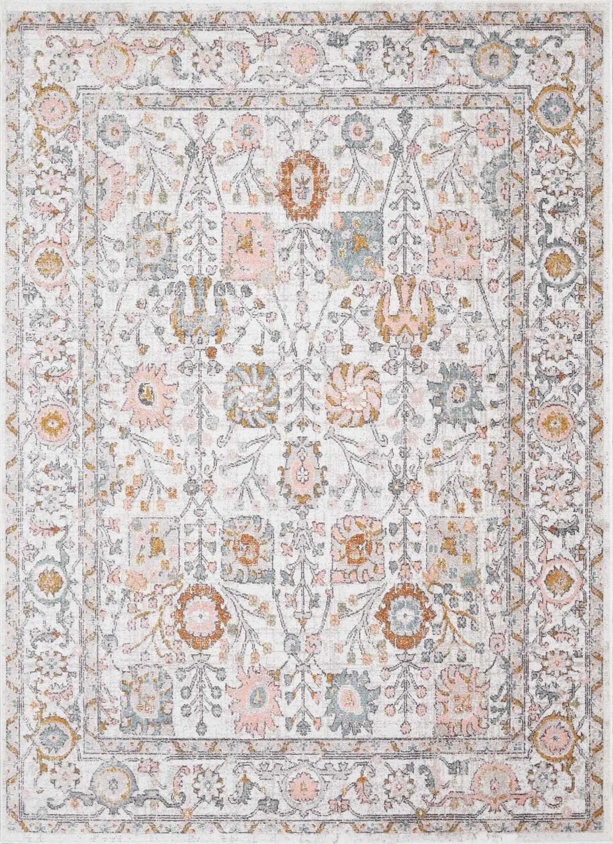 Herstmonceux area rug by Boutique Rugs, featuring a detailed, colorful design with intricate patterns and a soft textile surface.