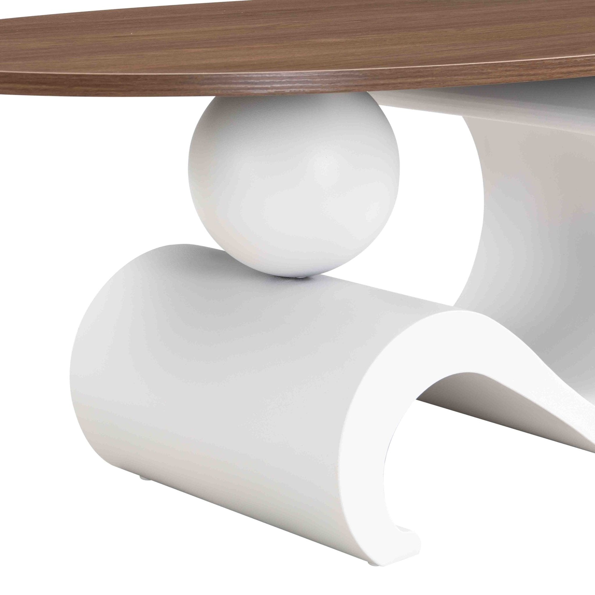 Anthony & Home Studio Nesting Coffee Tables with MDF tops, featuring modern design and versatile stacking for living room decor.