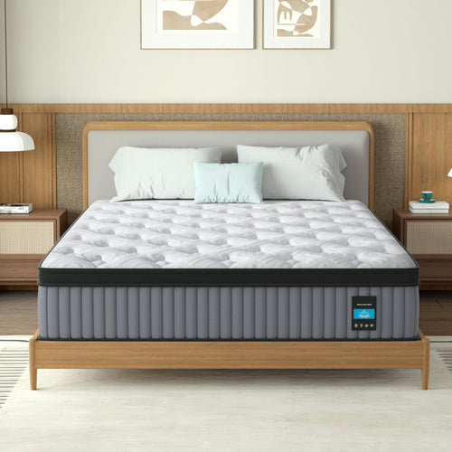 14-inch Memory Foam Elite Mattress by Anthony & Home with plush surface and supportive design for comfortable sleep.