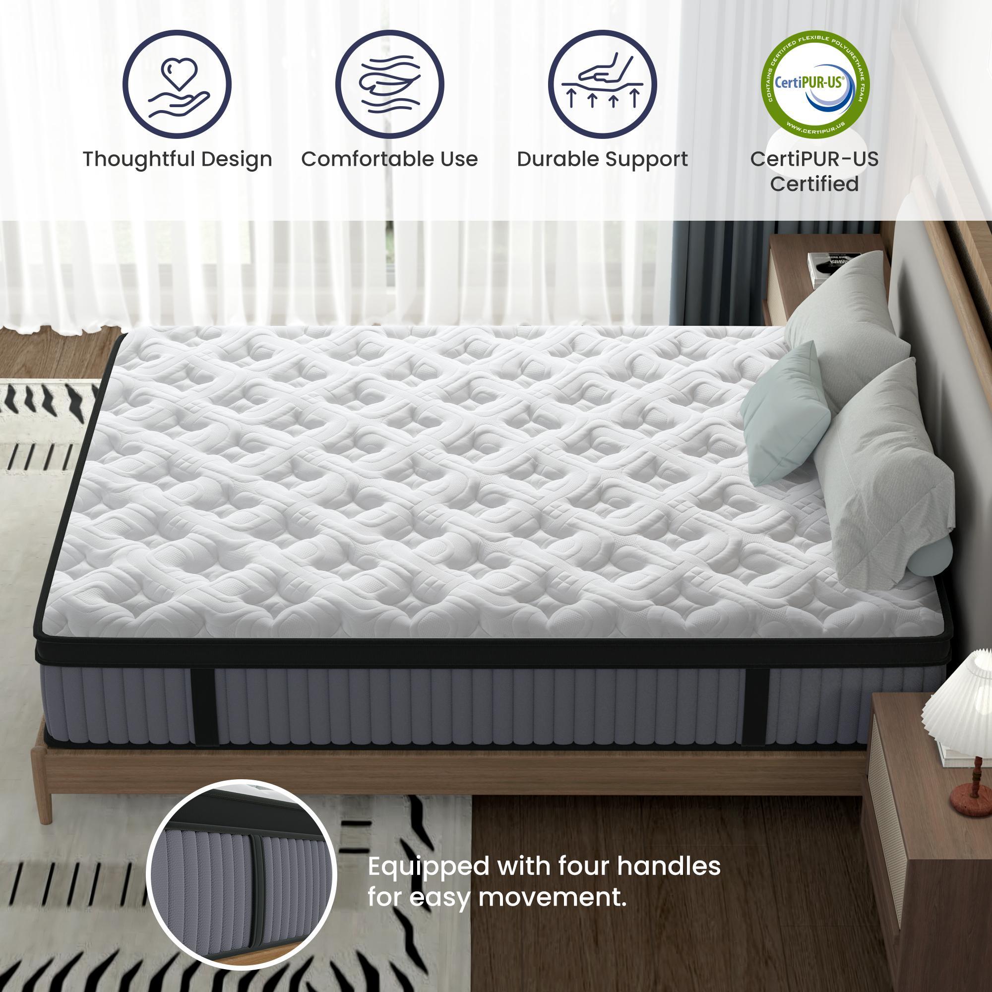 14-inch memory foam Elite mattress by Anthony & Home showcasing plush surface and supportive design for comfortable sleep