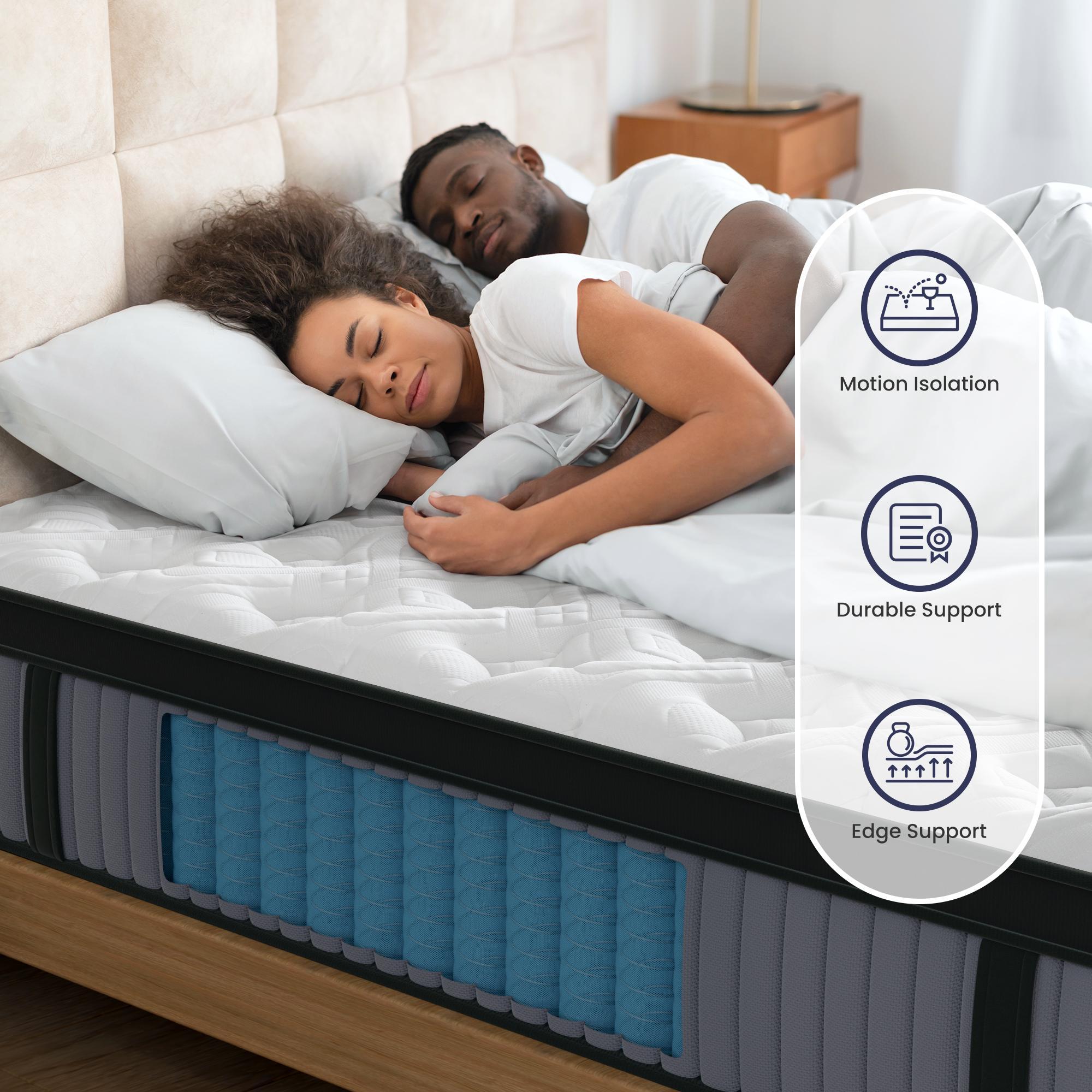 14-inch Memory Foam Elite Mattress by Anthony & Home with plush surface and supportive design for comfortable sleep.