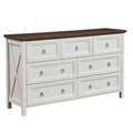 Anthony & Home 7-drawer farmhouse dresser from the Reserve Collection with timeless design and durable craftsmanship.