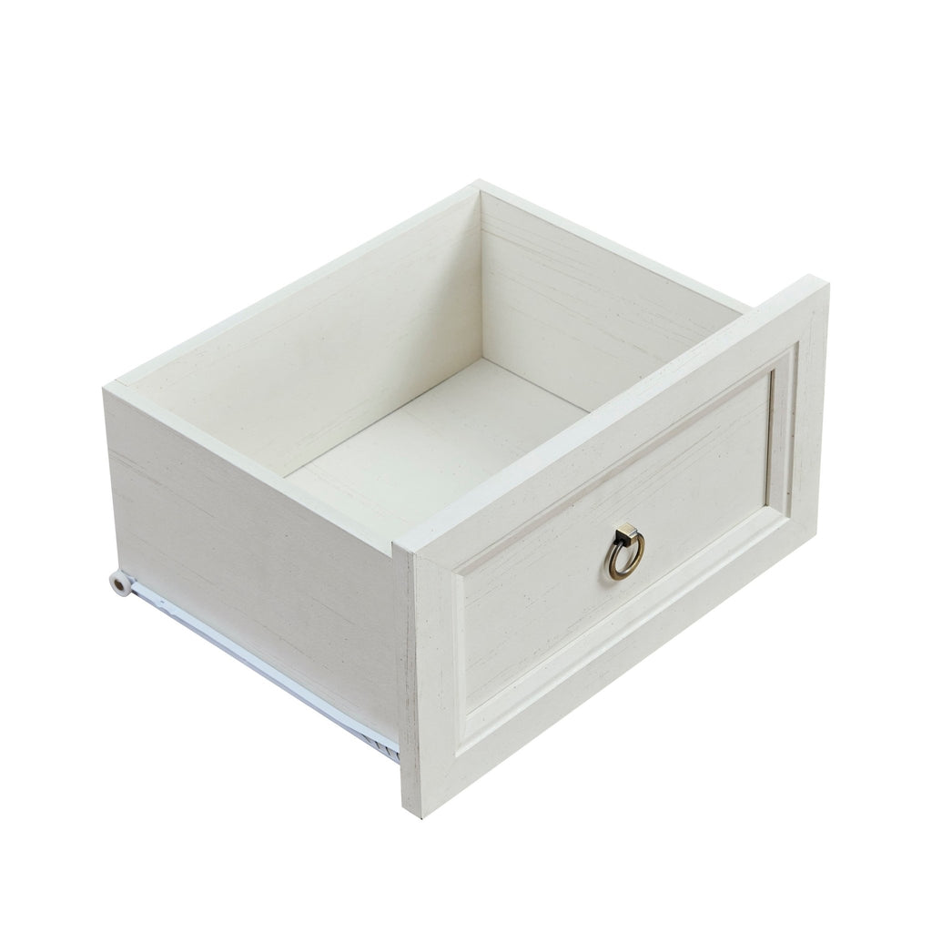 Anthony & Home 7-drawer farmhouse dresser from the Reserve Collection with timeless, durable design and classic wooden finish.
