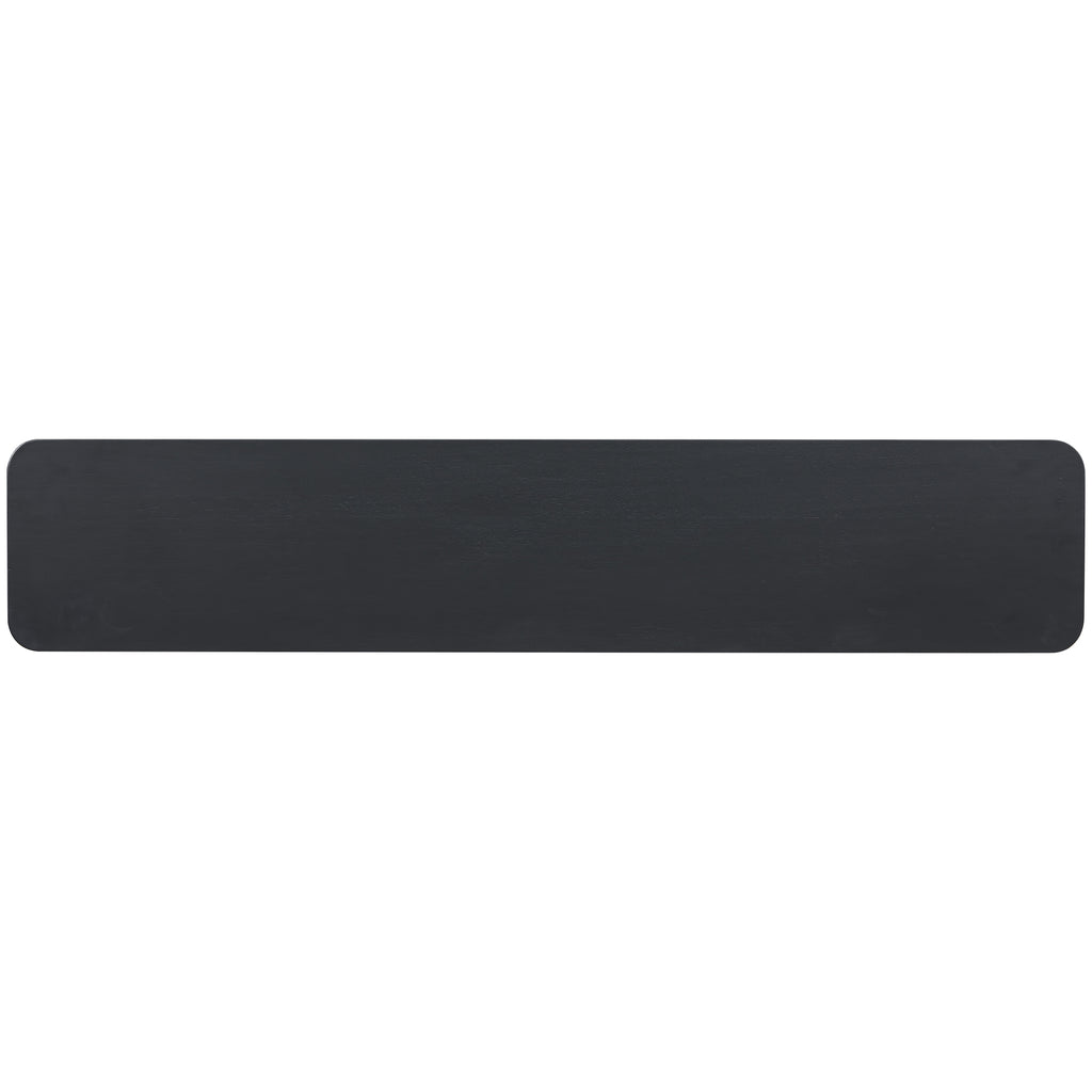 Anthony & Home Acacia Veneer Console Table with sleek wood finish and modern design, ideal for entryways or living rooms.