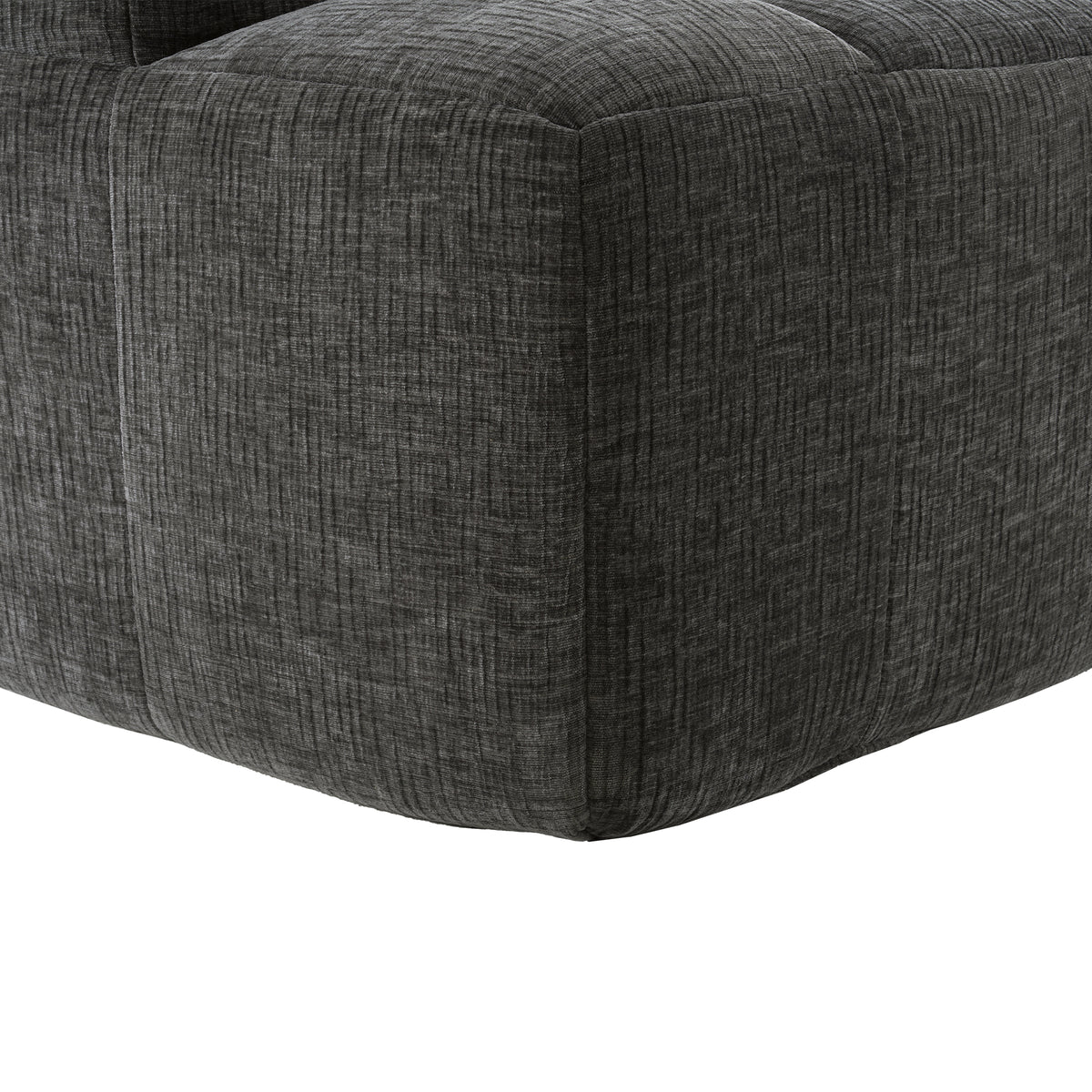 American Design Collection Anthony & Home chenille modular sectional sofa with deep seating, showcasing plush, comfortable upholstery.