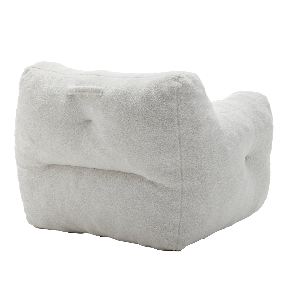 Anthony & Home Atelier Collection foam-filled bean bag chair with armrests, ideal for living room and bedroom relaxation.