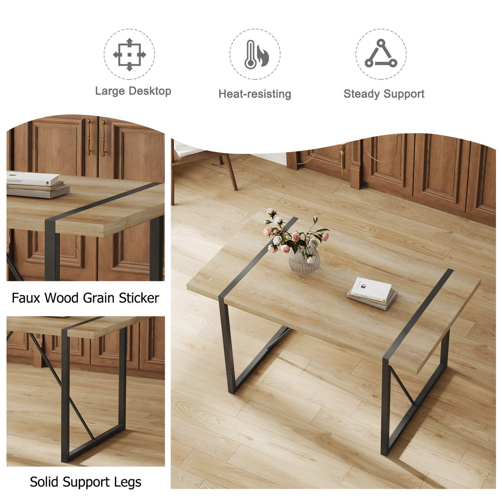 Modern medieval dining set with Anthony & Home tech fabric featuring a table and matching chairs in a stylish design.