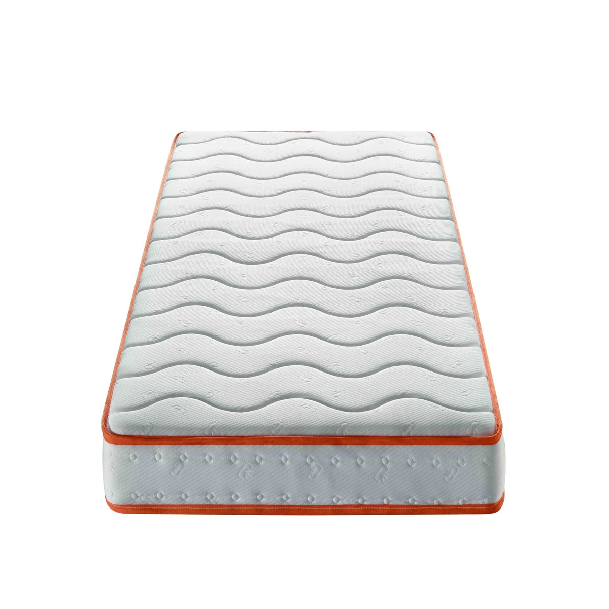 Anthony & Home Atelier Twin Hybrid Mattress with 6-inch pocket spring support and plush top for comfortable sleep.