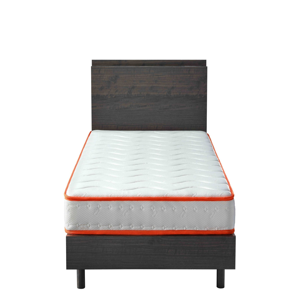 Anthony & Home Atelier Twin Hybrid Mattress with 6-inch pocket springs, showcasing its plush, supportive surface and quilted top.