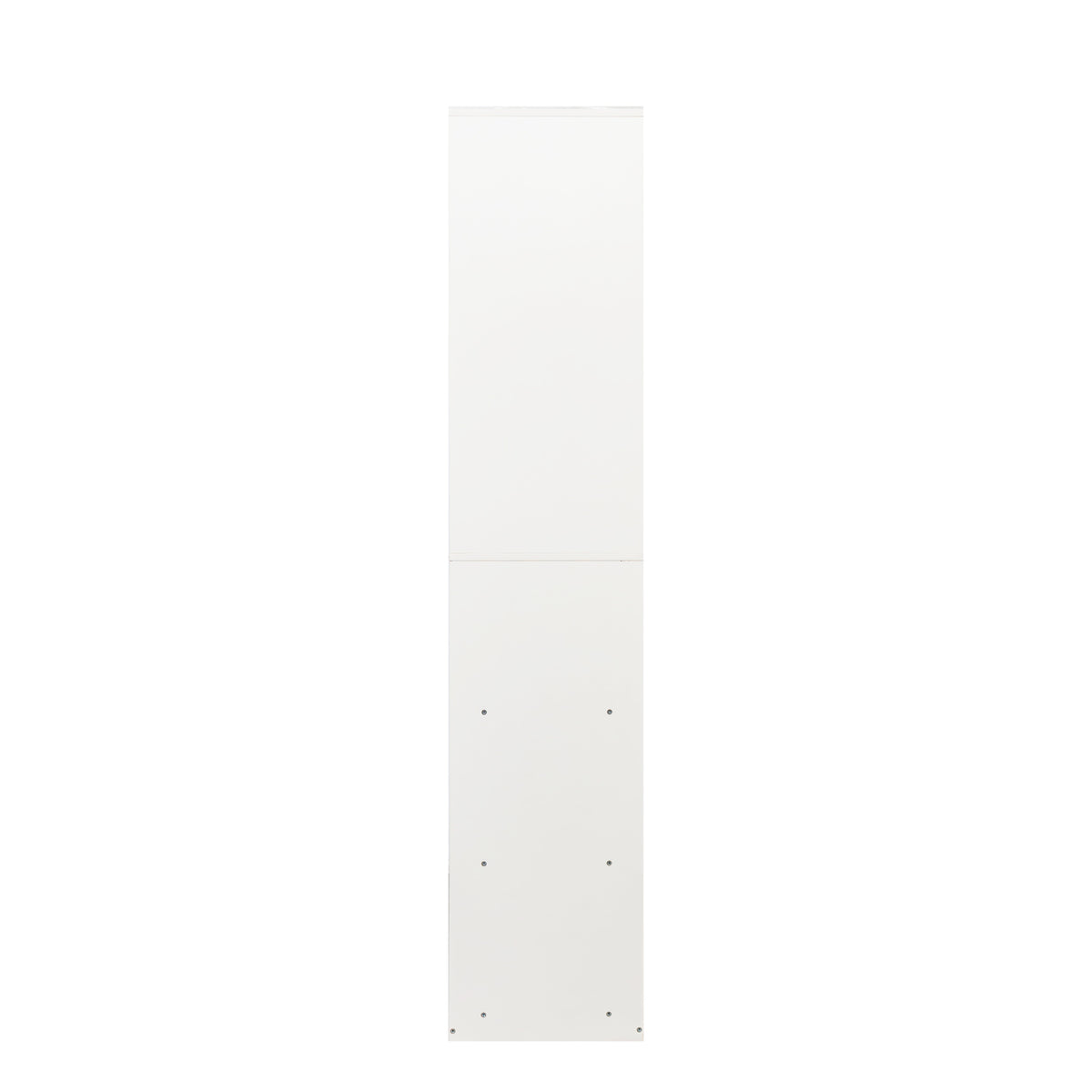 Anthony & Home Atelier white wood wardrobe system with sleek doors and ample storage space, showcasing modern bedroom furniture.