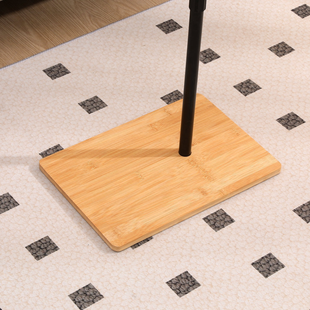Bamboo C-shaped tray table by Anthony & Home, featuring a natural bamboo finish and a convenient C-shaped design for easy use.