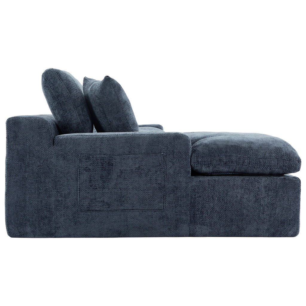 Anthony & Home Cloud Chenille Sectional Sofa, limited edition, featuring plush chenille fabric and modern sectional design.