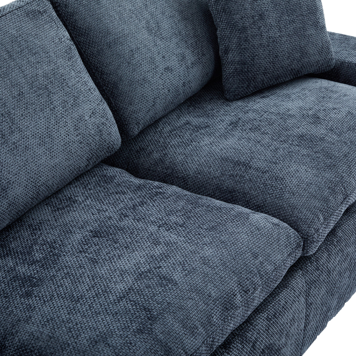 Anthony & Home Cloud Chenille sectional sofa, limited edition, featuring plush chenille fabric and modern design in a cozy living room setting.