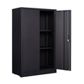 Anthony & Home Elite Series filing cabinet with multiple drawers and a sleek black finish, designed for office storage.