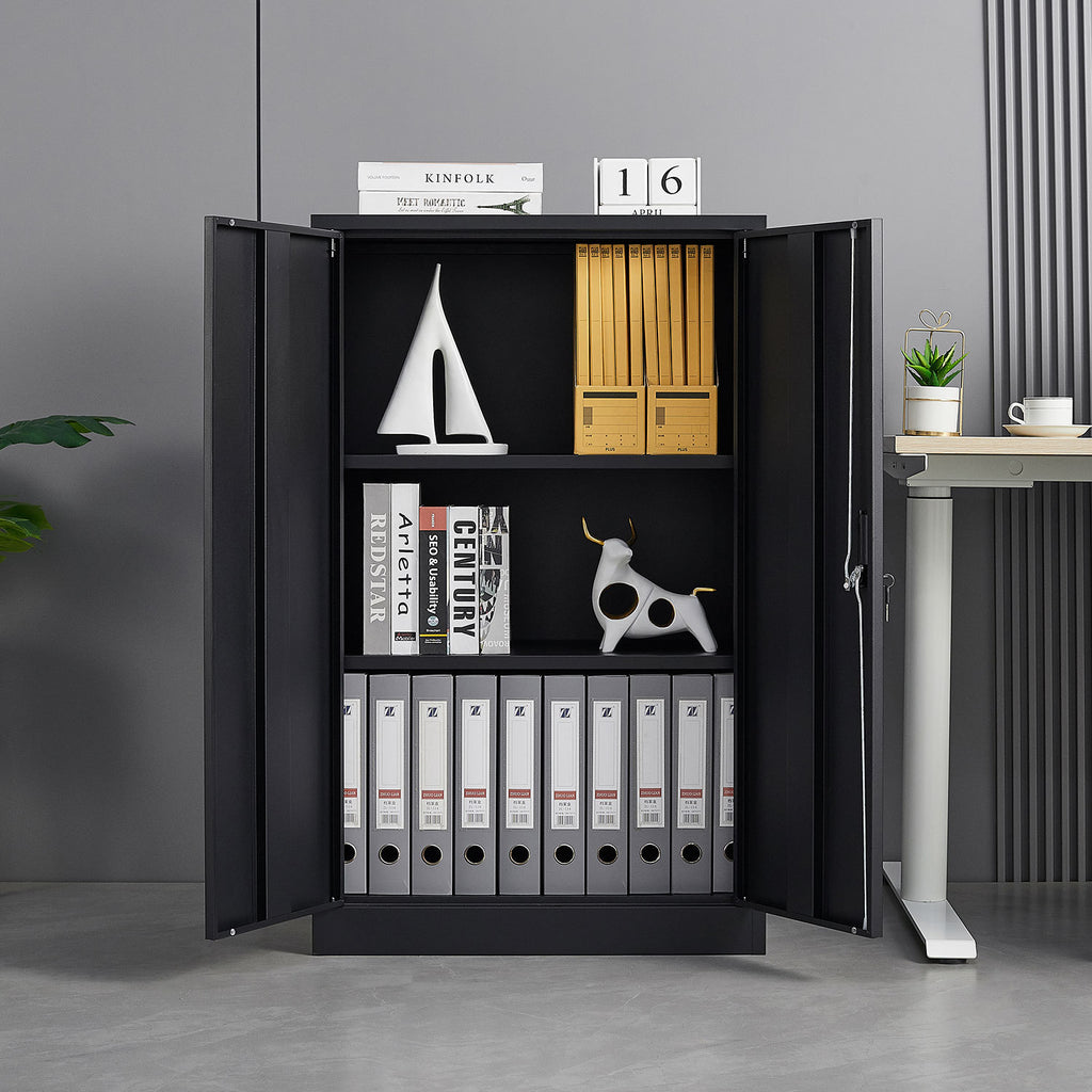 Anthony & Home Elite Series Filing Cabinet with three drawers, metal construction, and sleek modern design.