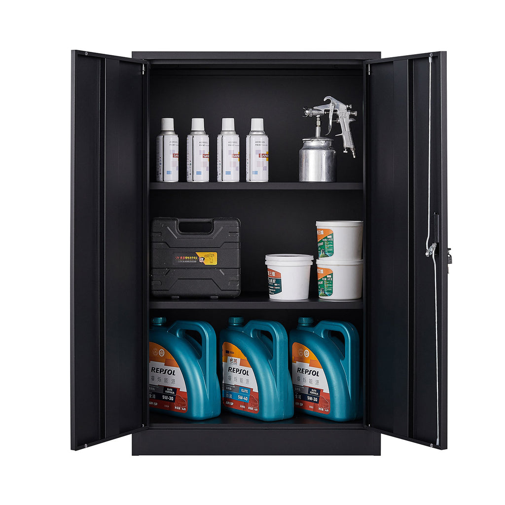 Anthony & Home Elite Series Filing Cabinet with multiple drawers and metal handle for organized office storage.