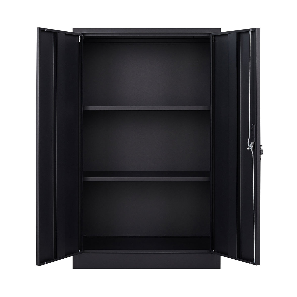 Anthony & Home Elite Series filing cabinet with multiple drawers and a sleek black finish for organized office storage