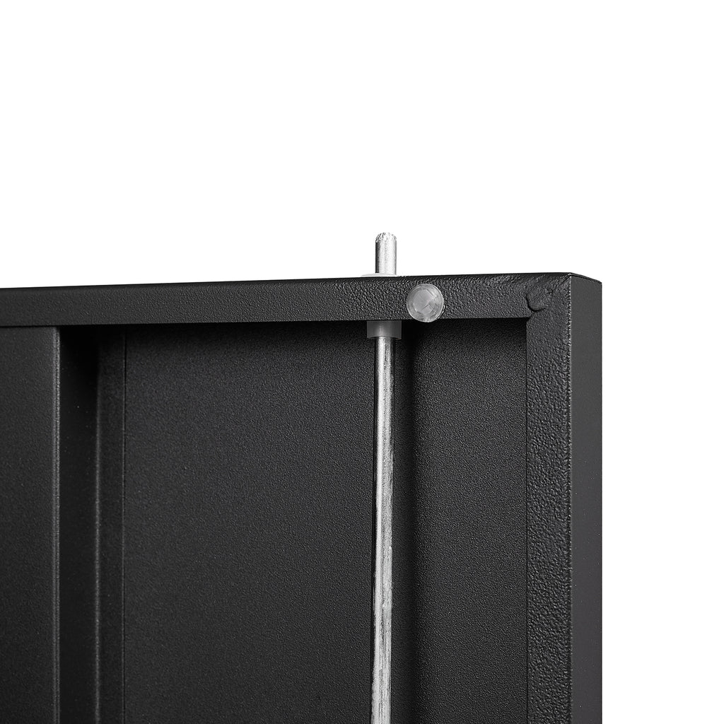 Anthony & Home Elite Series Filing Cabinet with multiple drawers and a sleek black finish for organized office storage