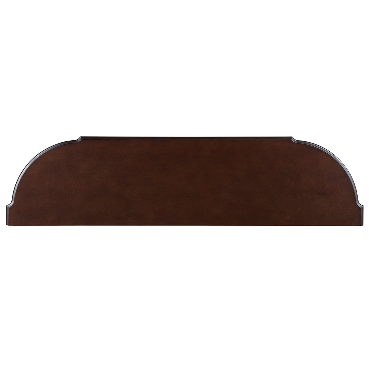 Espresso finish Anthony & Home console table with sleek design and sturdy legs, ideal for entryways or living room decor.