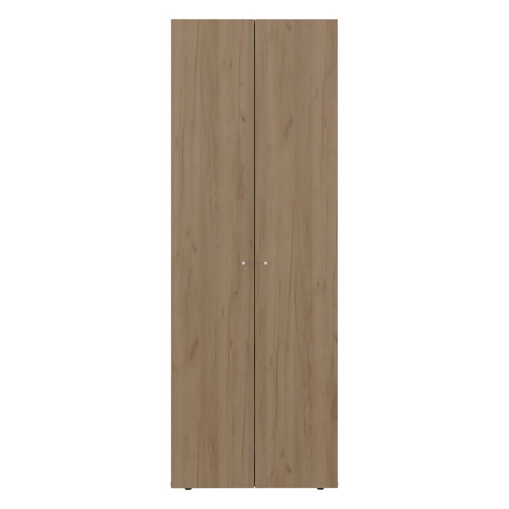 Anthony & Home oak wardrobe from FM Furniture World, featuring sleek wood finish and spacious storage for bedroom organization.