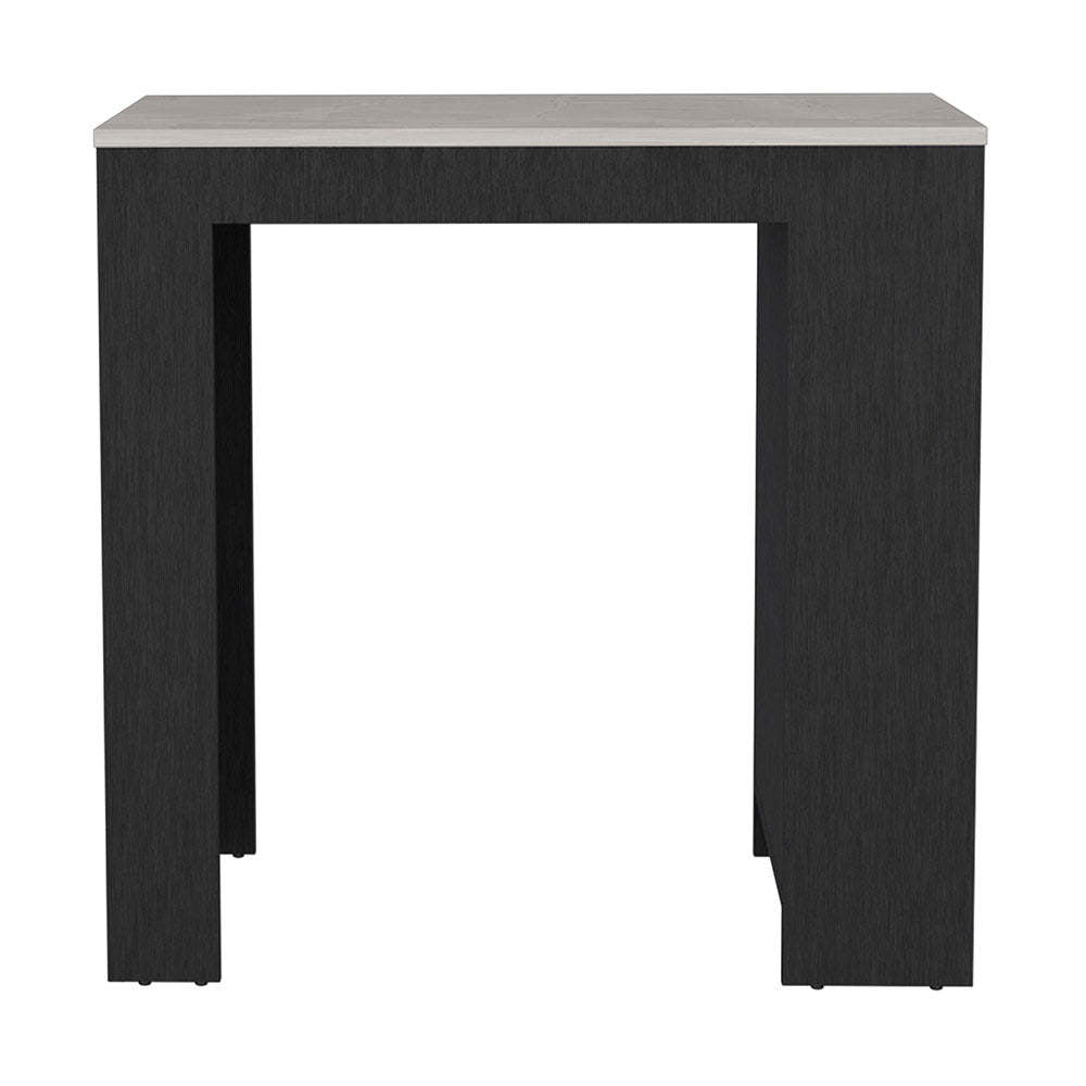 Harlan Atelier counter-height kitchen island by Anthony & Home with wooden top and storage drawers, modern design for kitchen space.
