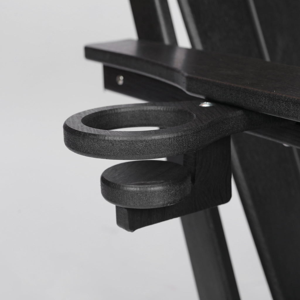 HDPE wood-texture folding Adirondack chair from Anthony & Home, showcasing a durable, stylish outdoor seating option.