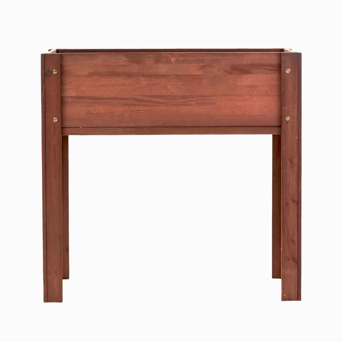 Heritage Collection solid wood raised garden bed with legs, 31x16x31 inches, brown finish, by Anthony & Home.