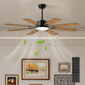 Anthony & Home Iron Windmill Elite 52-inch ceiling fan with plywood blades, modern design, and brushed metal finish.