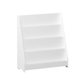 Children's bookshelf from Anthony & Home, exclusive edition, featuring colorful compartments and a sturdy wooden frame.