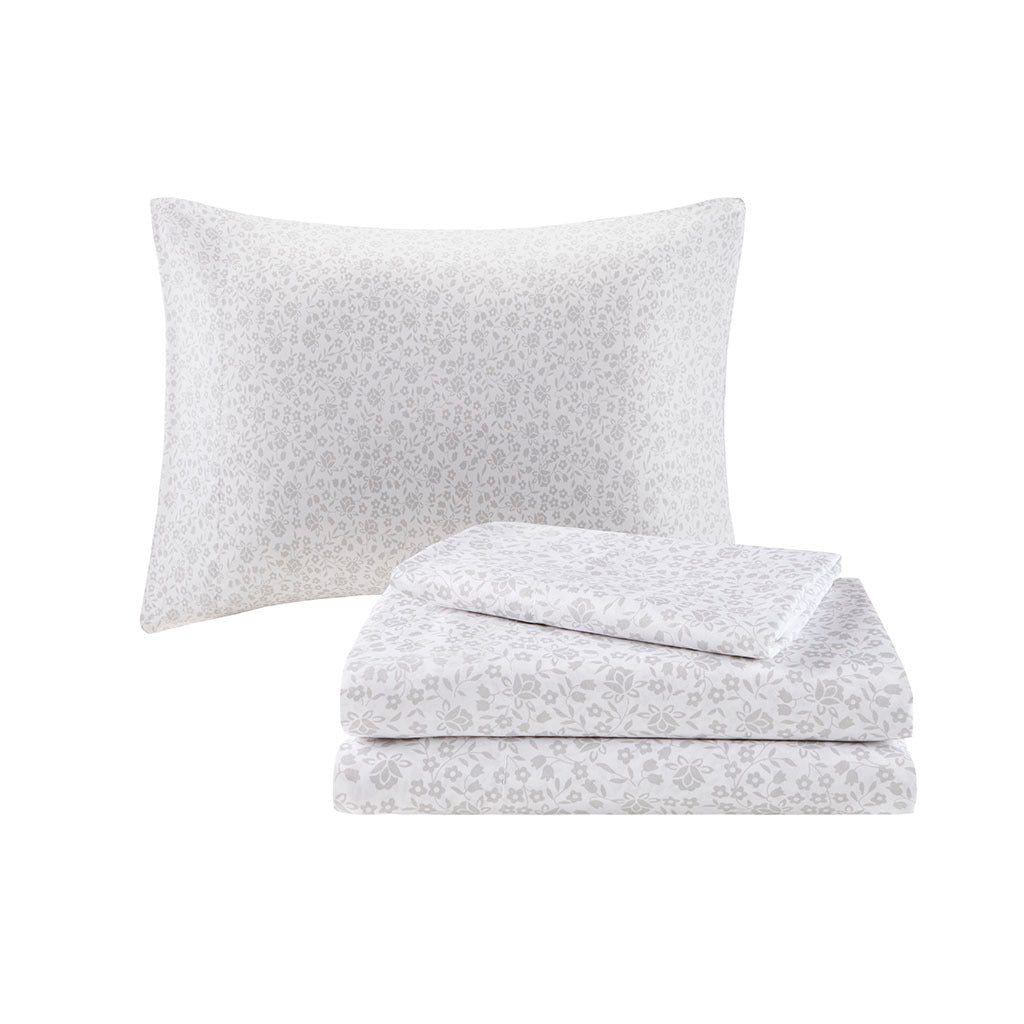 Anthony & Home Queen Boho Comforter Set with aqua textured finish and matching sheets, showcasing a cozy, stylish bedroom decor.