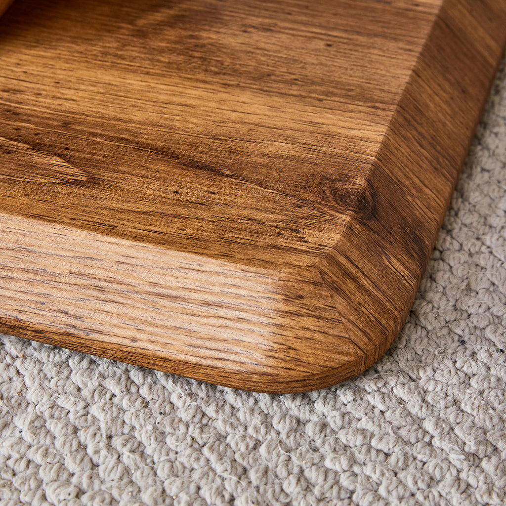 Rectangular wood finish MDF coffee table from Anthony & Home, showcasing a modern design with clean lines and limited edition style.