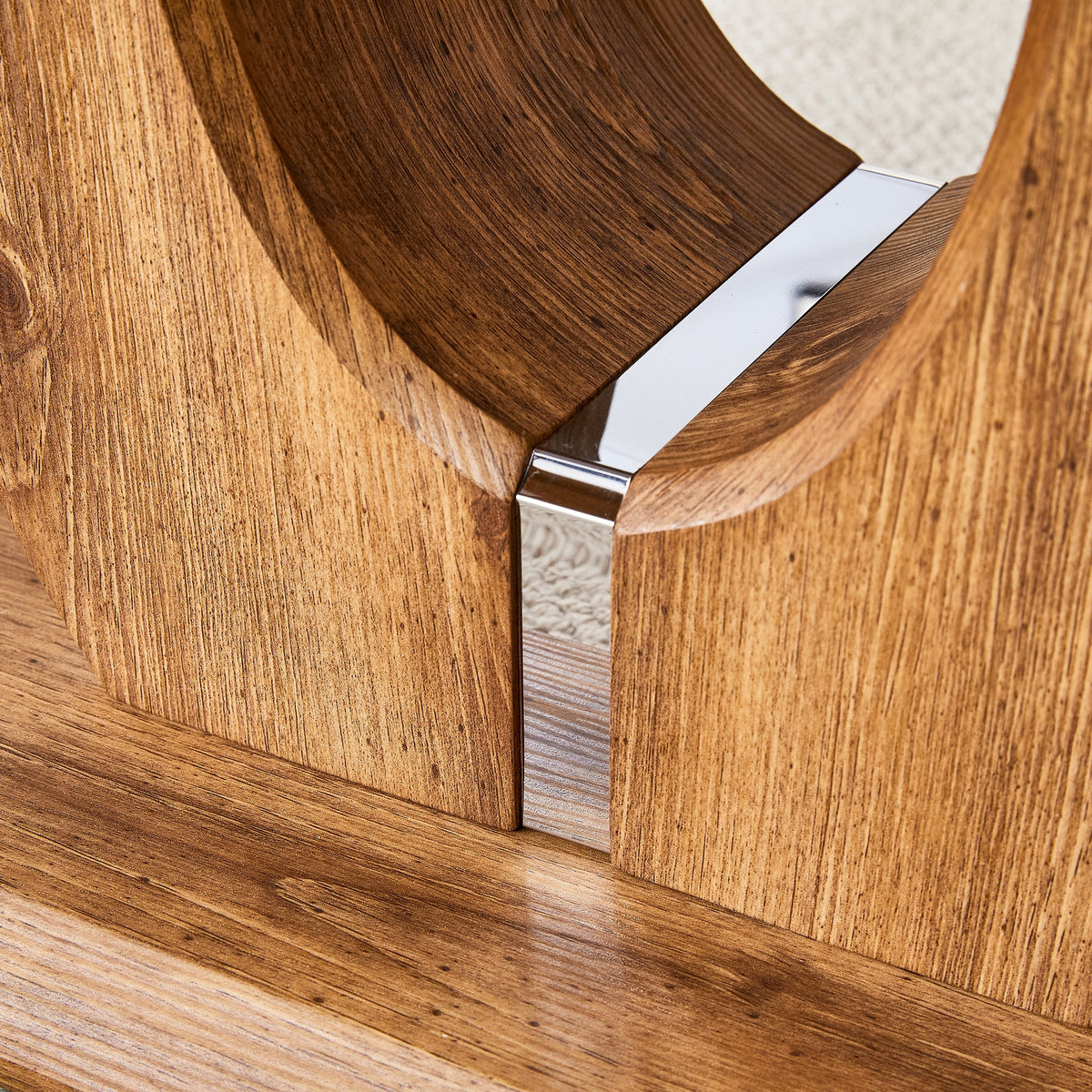 Rectangular coffee table with wood finish MDF surface from Anthony & Home, limited edition furniture piece.