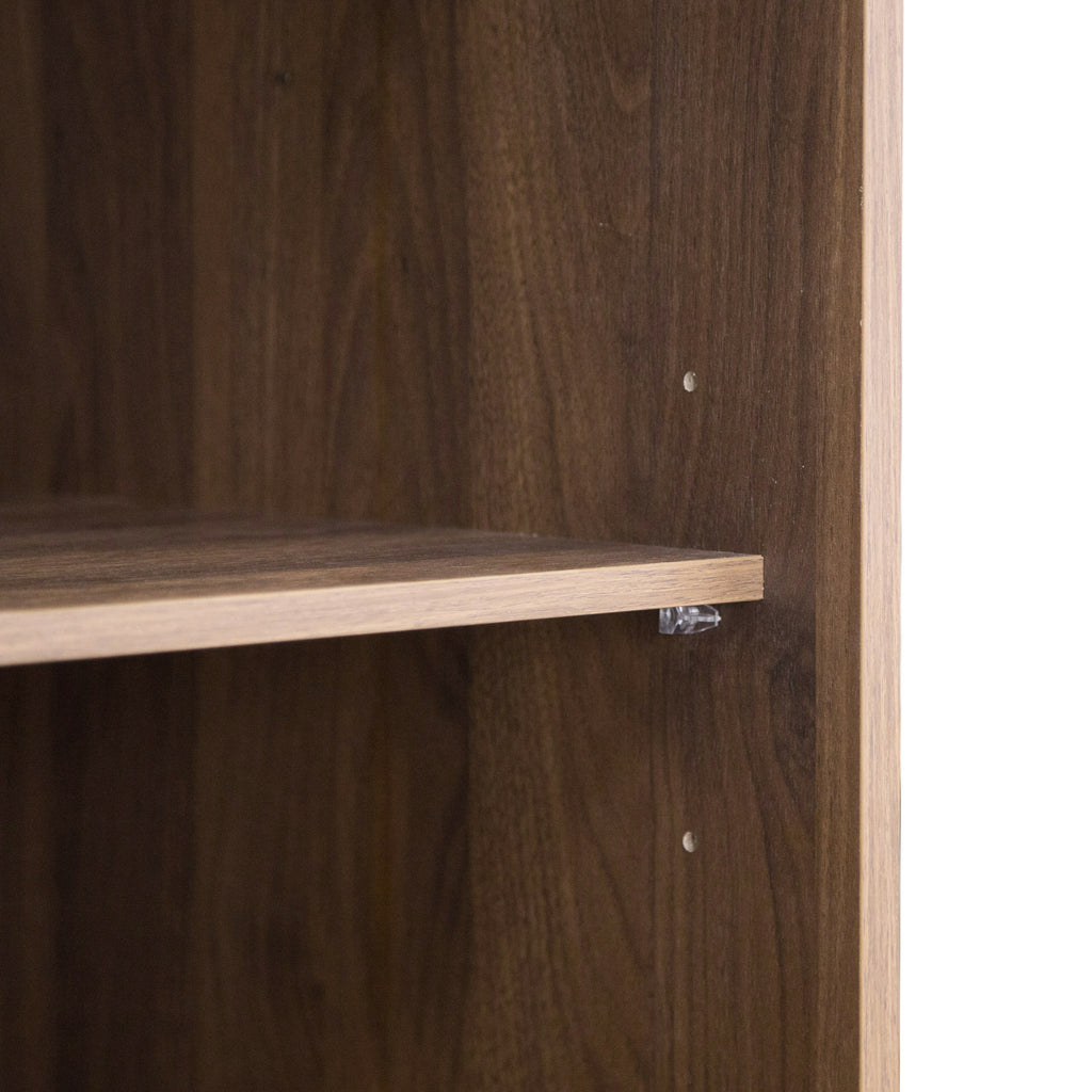 Anthony & Home Signature Collection tall bedroom armoire with double doors and storage shelves in a classic wood finish.
