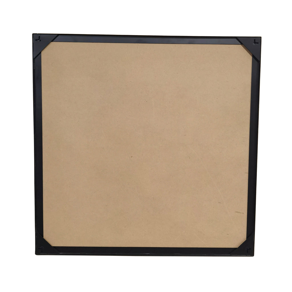 Square wall mirror from the Atelier Collection by Anthony & Home, featuring a sleek modern frame and reflective glass surface.
