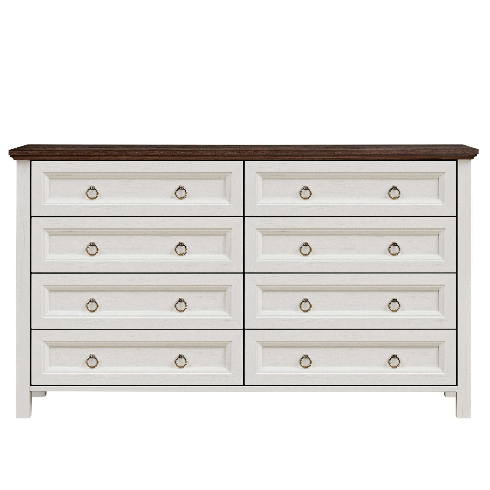 Anthony & Home Studio Collection Dresser with sleek wood finish and multiple drawers for stylish storage.