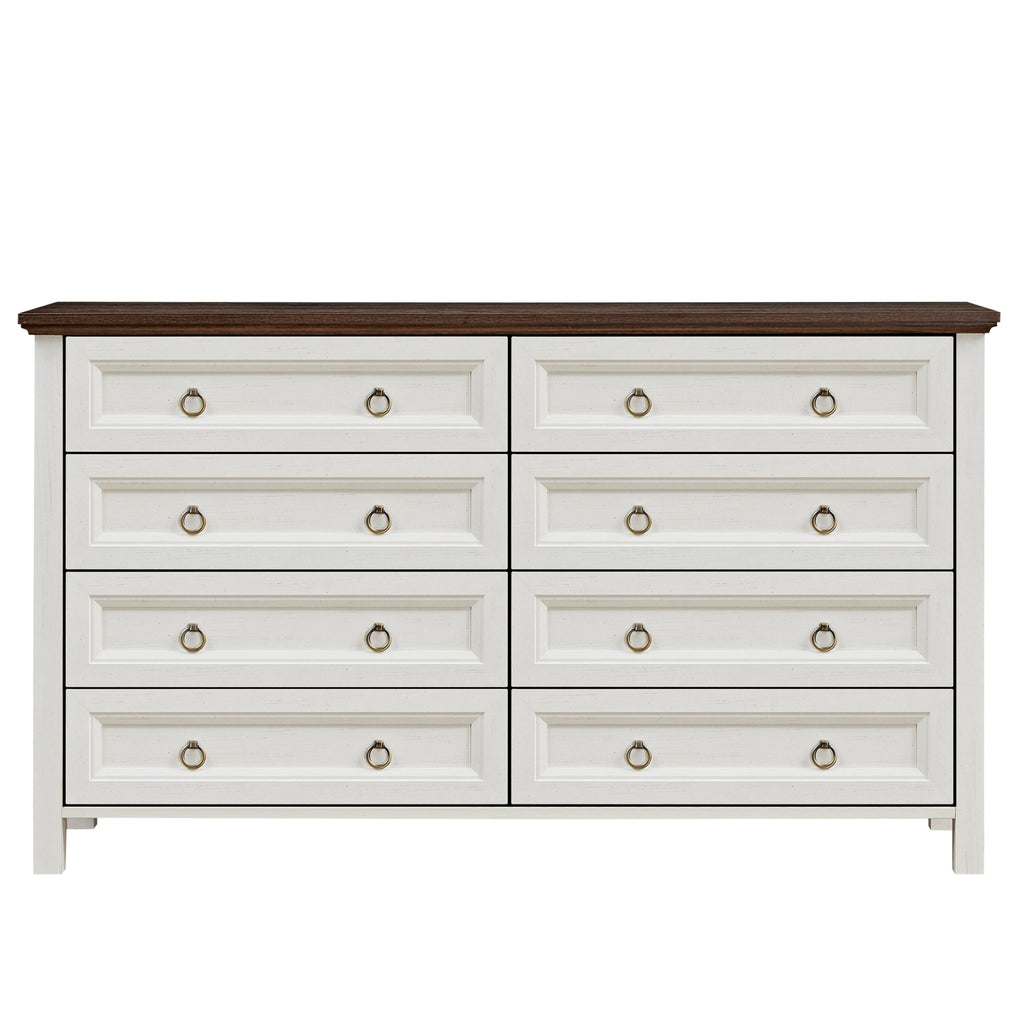 Anthony & Home Studio Collection Dresser with sleek wood finish and multiple drawers for stylish storage.