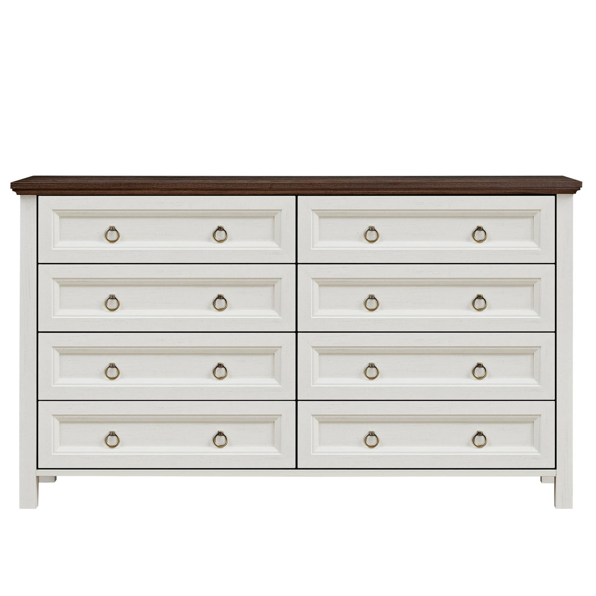 Anthony & Home Studio Collection Dresser with sleek wood finish and multiple drawers for stylish storage.