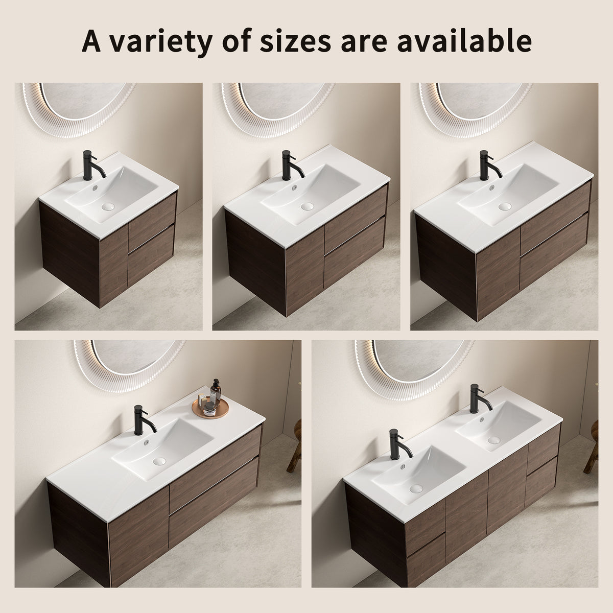 Anthony & Home studio double bowl porcelain vanity sink with sleek design, two basins, and modern bathroom style.