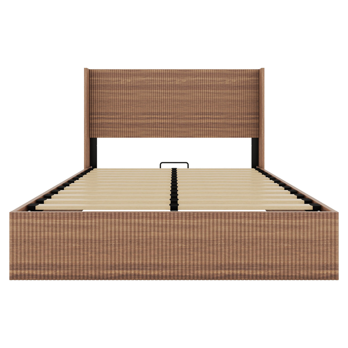 Queen Studio Lift-Storage Platform Bed by Anthony & Home with a modern design and built-in storage drawers.