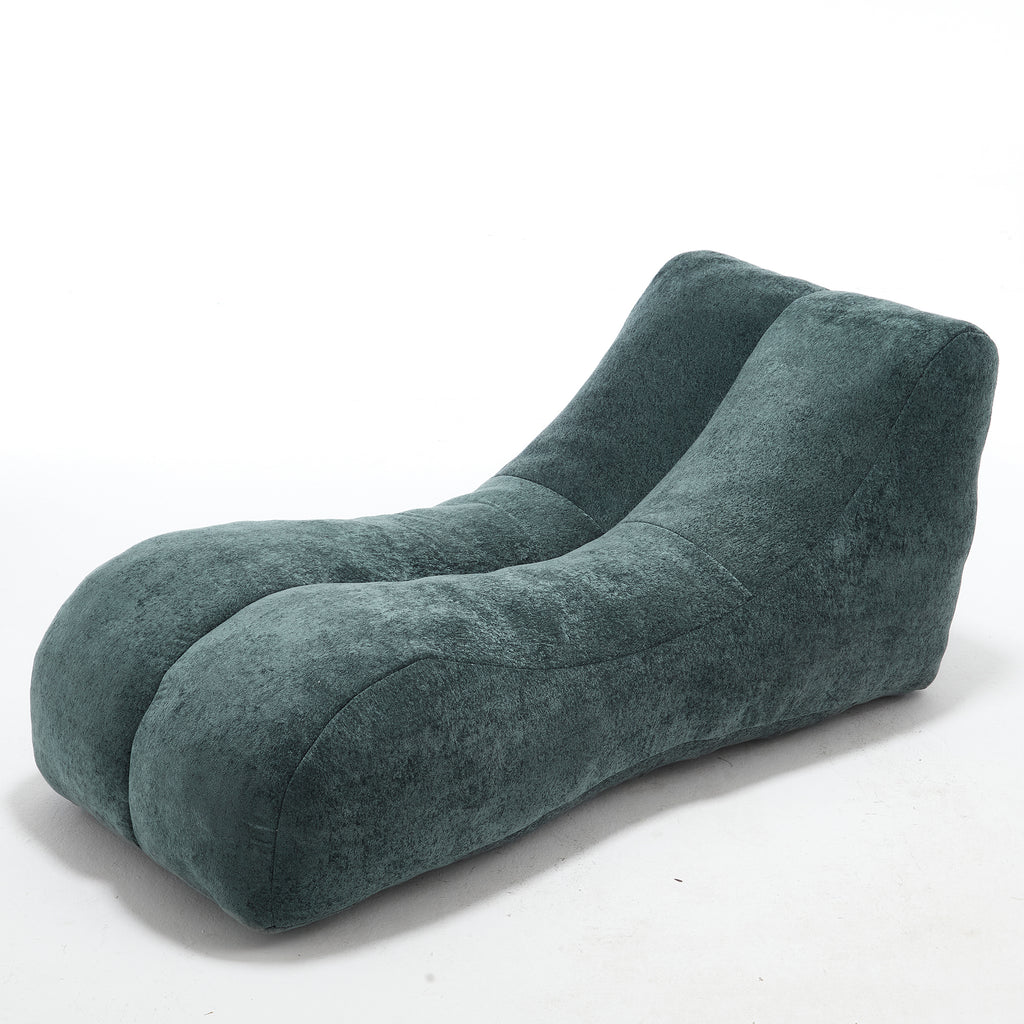Anthony & Home studio sponge-filled bean bag sofa chair with soft fabric cover, perfect for casual lounging and relaxation.