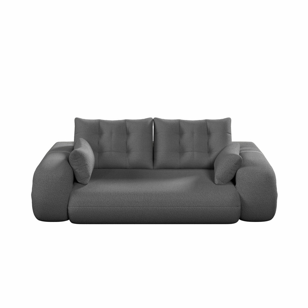 Anthony & Home Teddy Fabric Sofa Bed 3-in-1 Studio with plush teddy fabric, versatile design, and compact size for modern living spaces.