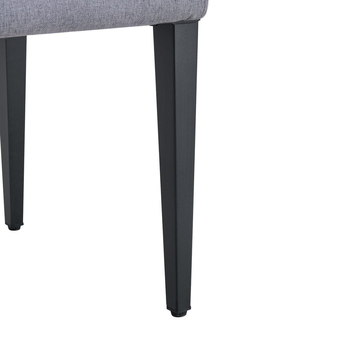 Anthony & Home tempered glass dining table with matching chairs set, modern studio dining furniture for stylish interiors.
