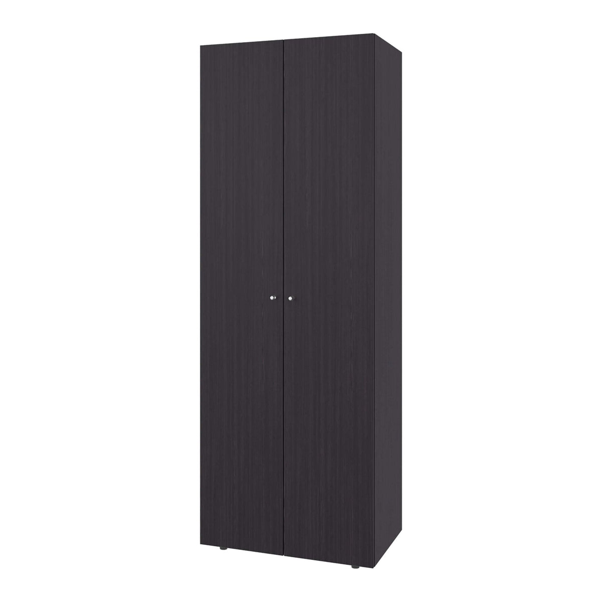 Wenge finish wardrobe cabinet from Anthony & Home's Atelier Collection featuring sleek woodgrain surface and modern storage design.
